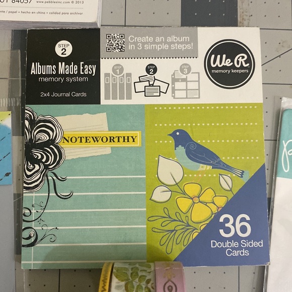 Scrapbook bundle 6 x 6 paper pad and more - Picture 5 of 8